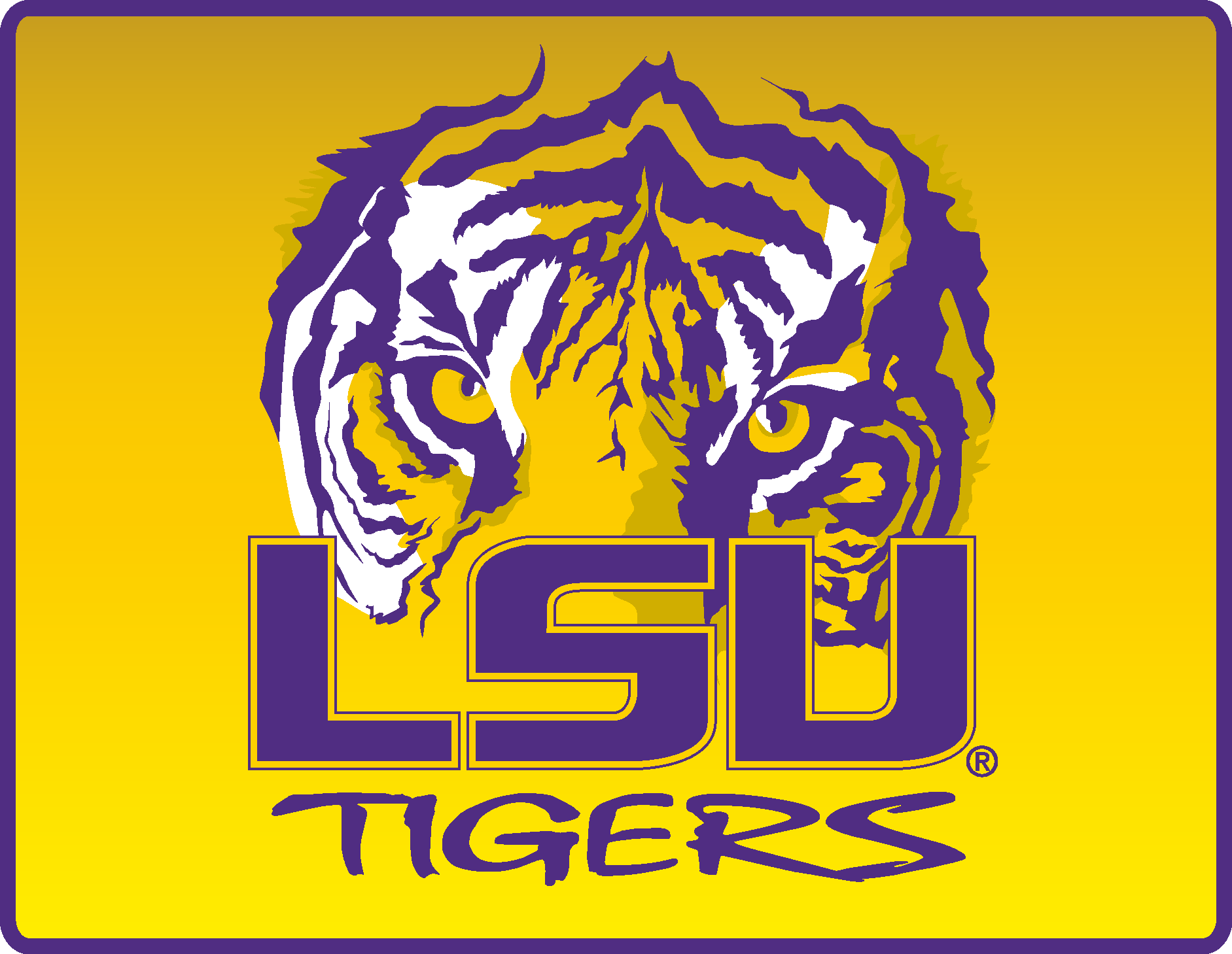 LSU Tigers New Logo Vector Logo